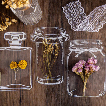 20pcs Handmade Transparent Dried Flower Bookmark_15