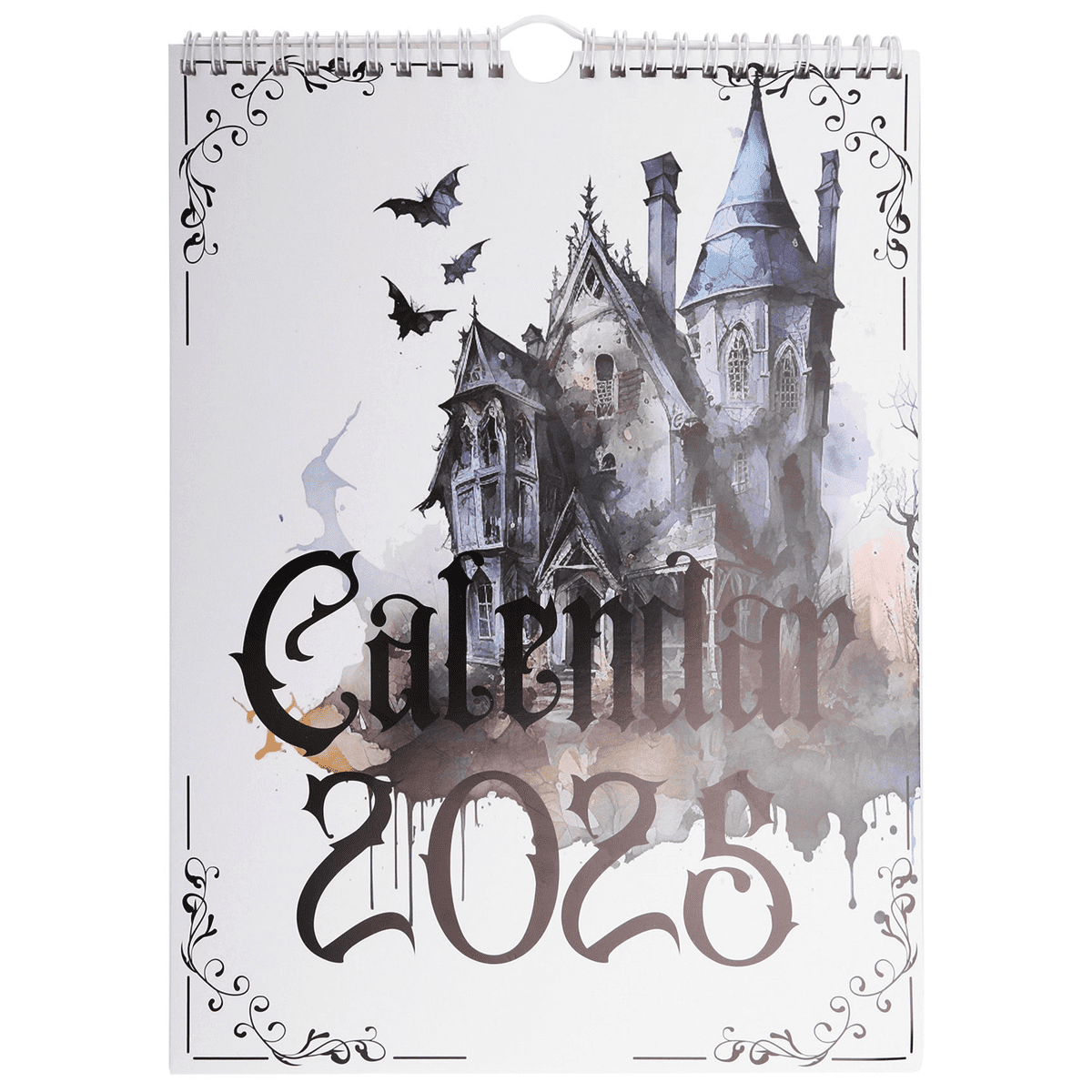Witchy Goth 2025 Calendar Digital Pagan 2025 Monthly Planner Letter Si