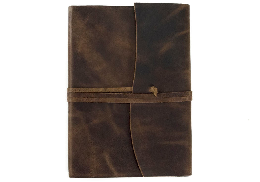 Amalfi Handmade Italian Vegetable Tan Leather Journal A5 Rustic Tan (21cm x 15cm x 2cm) Can be Personalised!